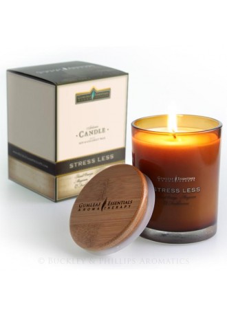 Gumleaf Essentials Soy Jar Candle Stress Less (Aromatherapy Candle)